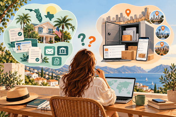 SavvyNomad vs Anytime Mailbox: which is better for Americans abroad?