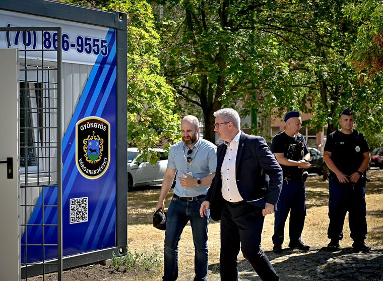Megkezdte működését a városrendészeti bázispont Gyöngyösön