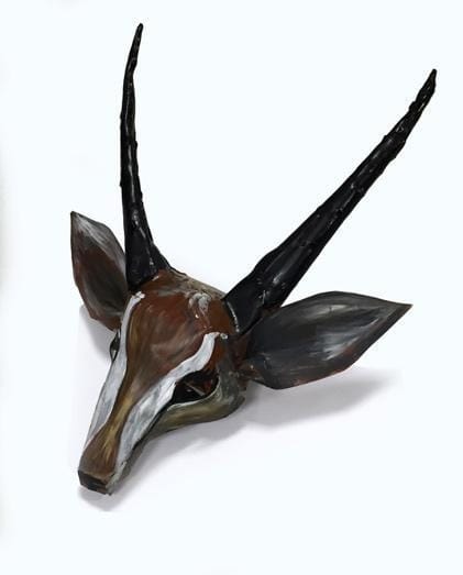 A mask of a deer

Description automatically generated