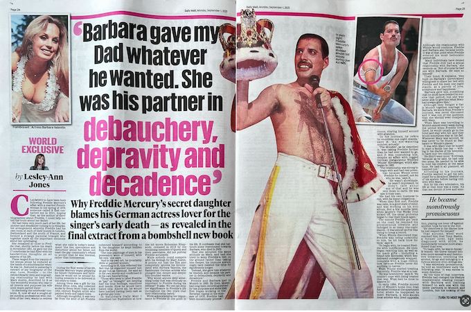 “Showbiz book of the year”: How the Press covered the release of Love, Freddie