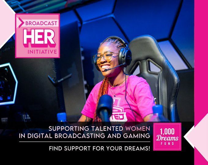 1,000 DREAMS FUND’S BROADCASTHER GRANT