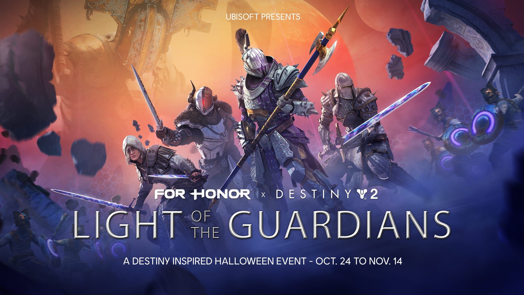 For Honor Meets Destiny: New Halloween Event “Light of the Guardians” Launches Tomorrow