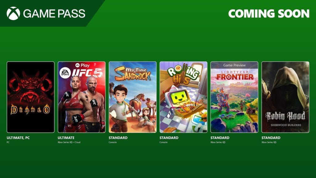Xbox Game Pass January Update