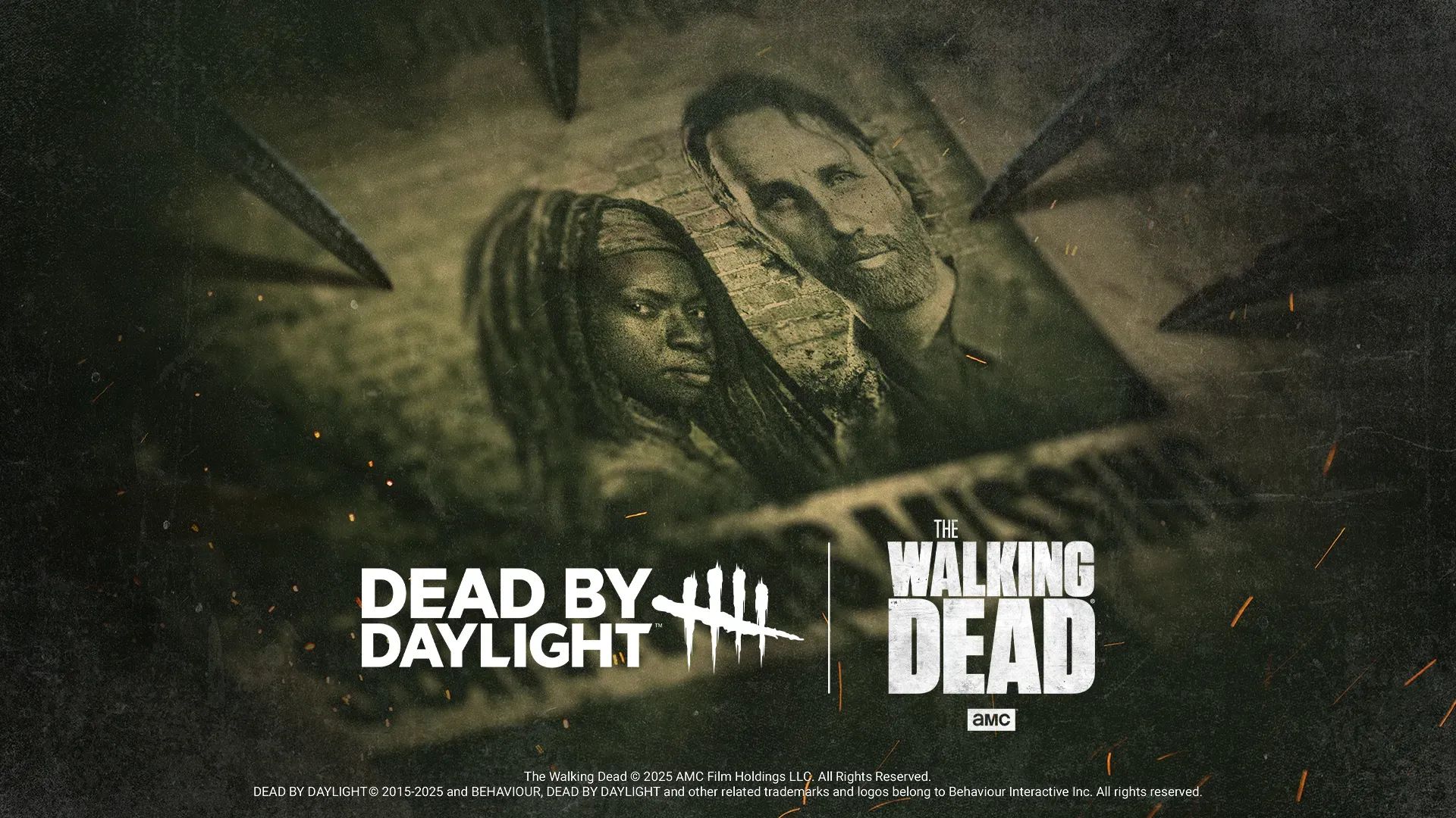 Dead by Daylight x The Walking Dead: Rick, Michonne, and Daryl Step Into The Fog July 29