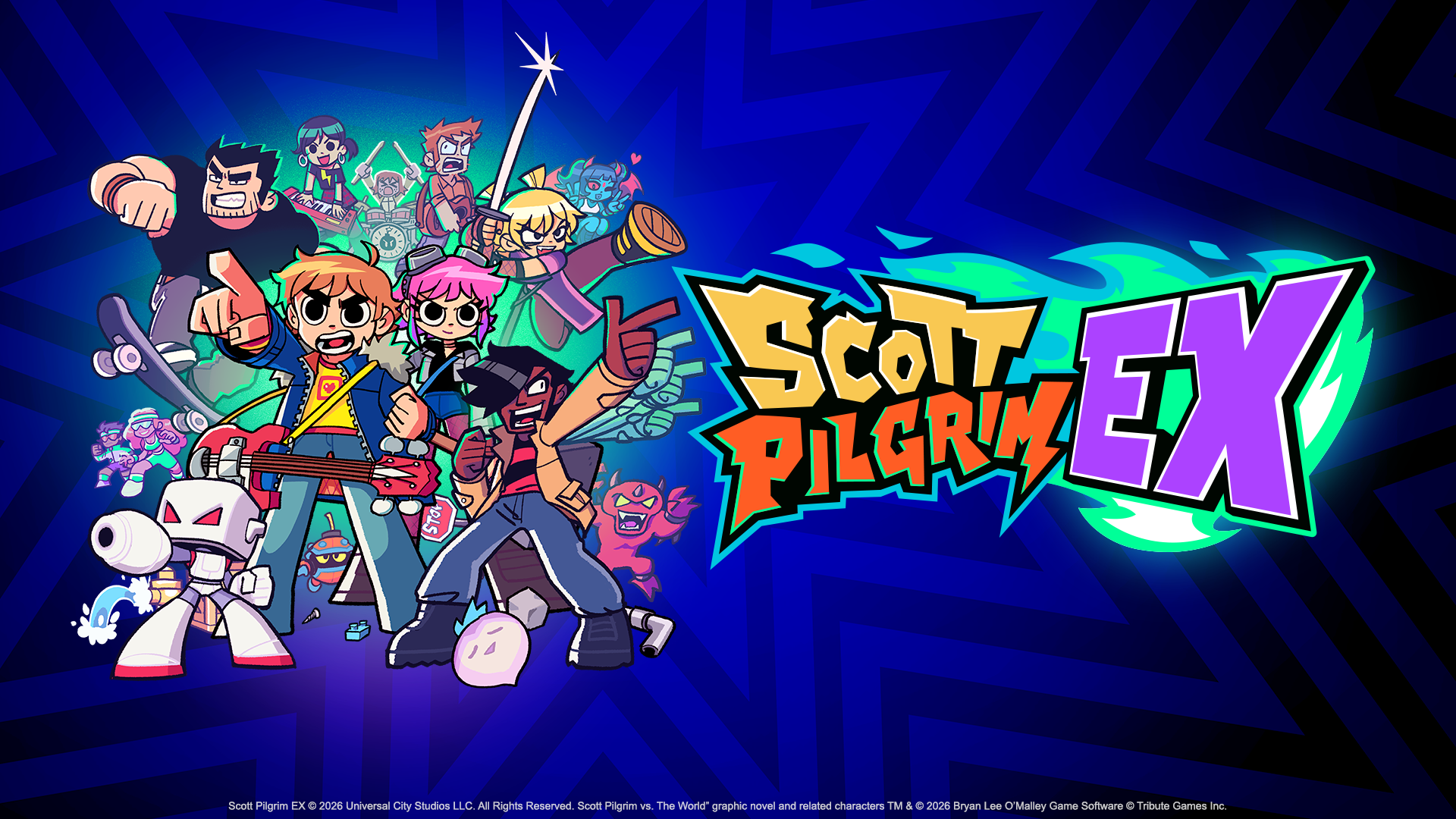 Scott Pilgrim EX Launches March 3, Reveals Matthew Patel and Robot-01 in New Trailer