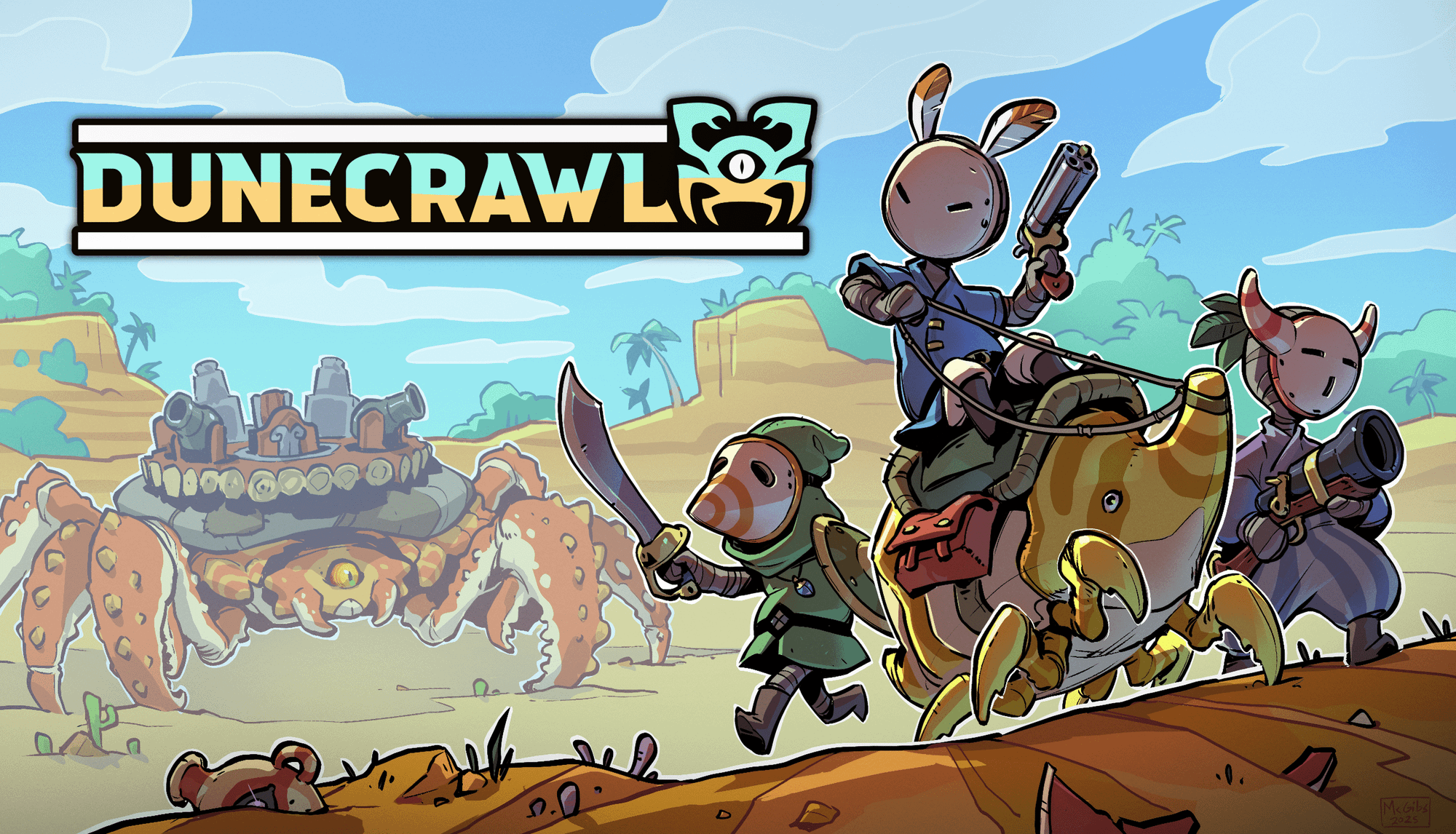 DuneCrawl Preview | Co-op Desert Adventure with a Giant Crustacean