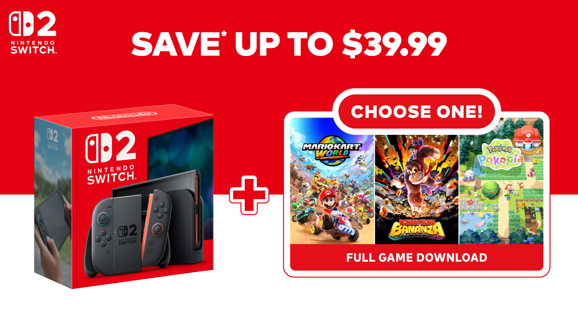 Nintendo Announces Nintendo Switch 2: Choose Your Game Bundle Launching This June