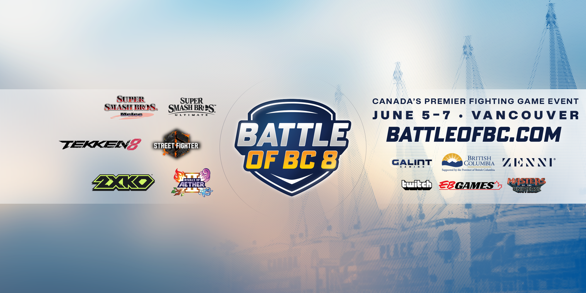 Battle of BC 8 Brings Canada’s Premier Fighting Game Tournament to Vancouver This June