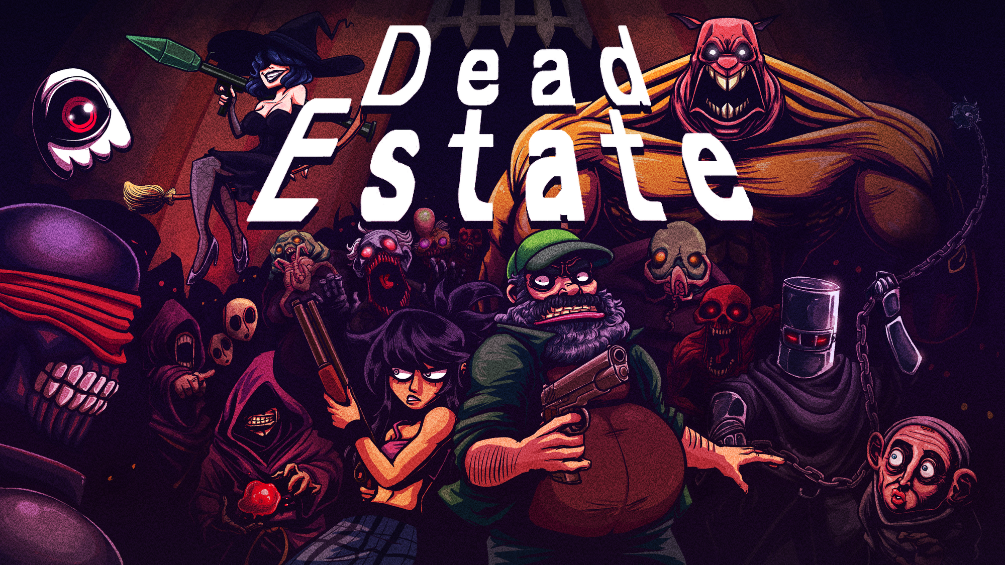 Dead Estate Brings Its Bloody Roguelike Chaos to PS5 and Switch