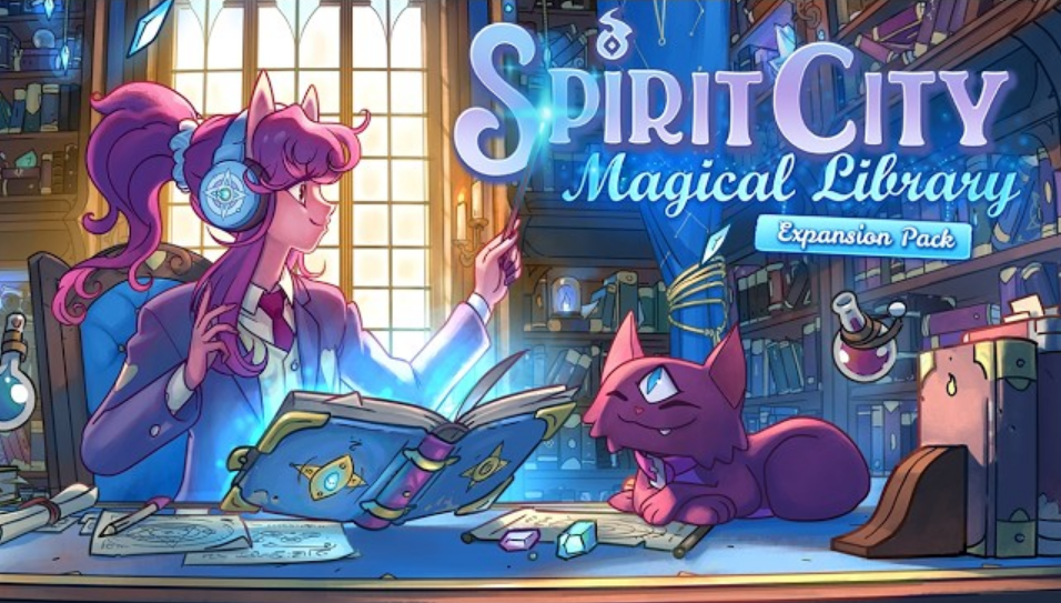 Coming Soon: A Cozy Spellbook Comes to Life as Spirit City Heads to the Magical Library!