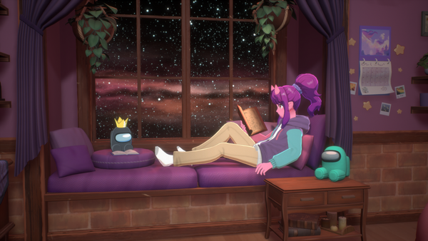 Mooncube Games Teams Up with Innersloth to Bring Crewmates to Spirit City: Lofi Sessions in Fun New Update