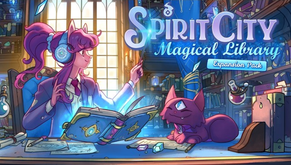 Coming Soon: A Cozy Spellbook Comes to Life as Spirit City Heads to the Magical Library!
