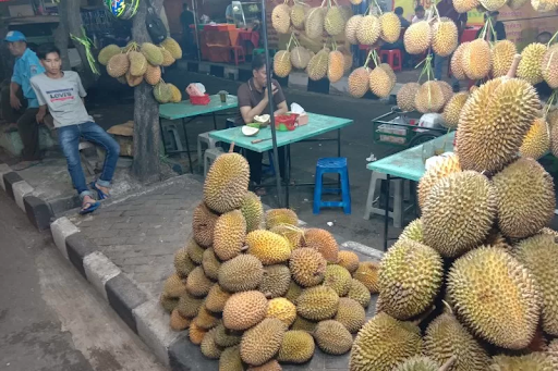 Working for a Remote Company with Ezra of Smile.io - photo of durians in Indonesia  