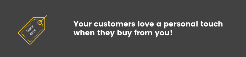 loyal customer personal touch loyal customer personal touch