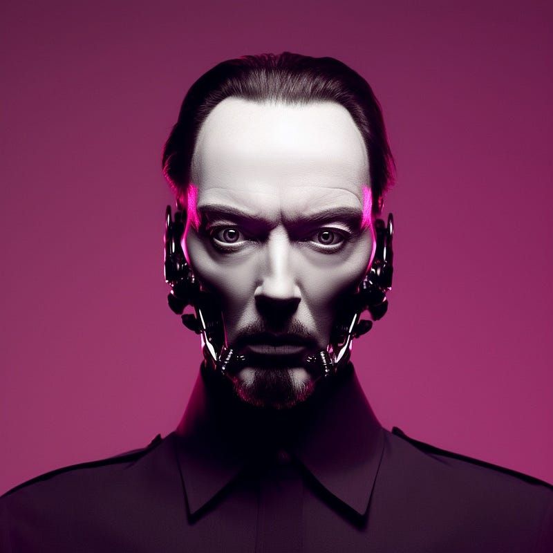 A created writer’s creation balks at the terror of existence.