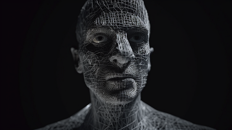 A scanned, malevolent, figure.