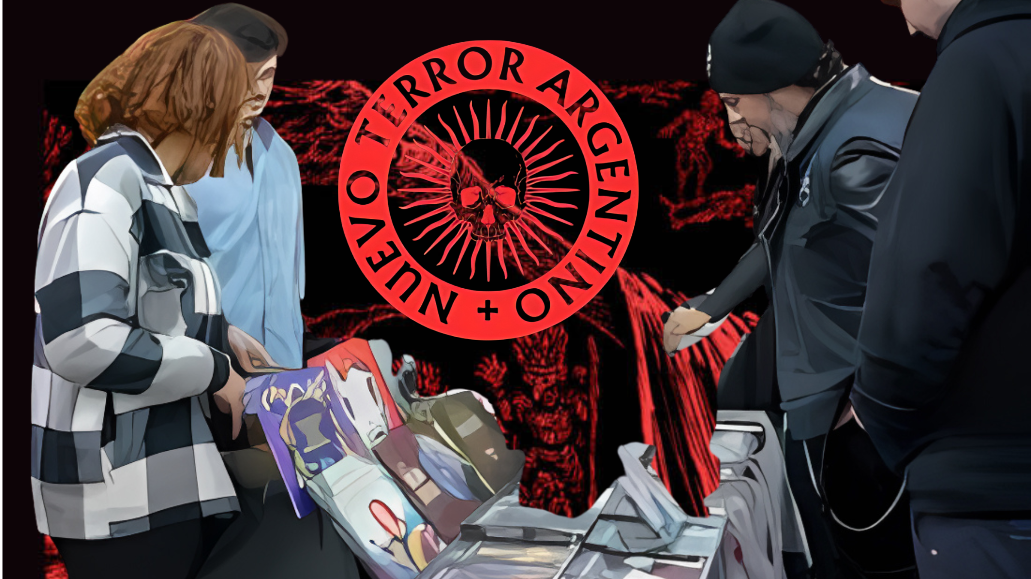 Foto de Feria del libro del terror argentino. Fuente: nuevoterrorargentino