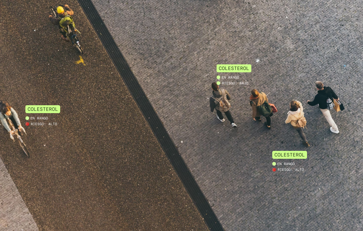 Medir el colesterol es muy de los 80's