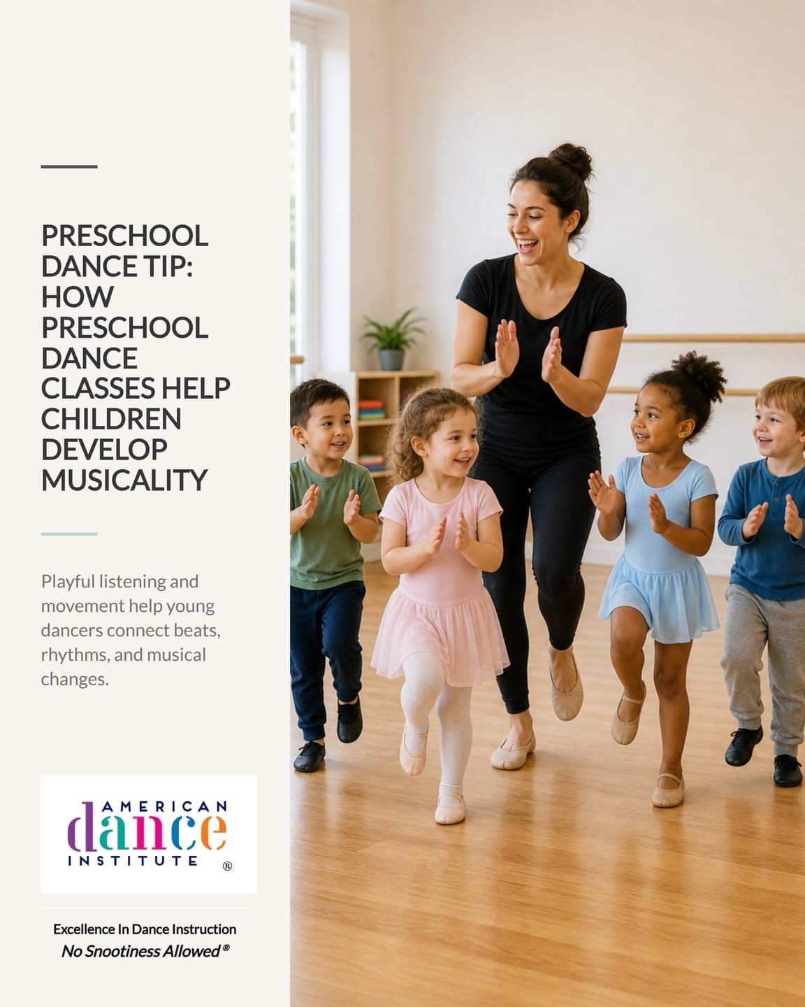 Preschool Dance Tip: Building Musicality Through Preschool Dance Classes