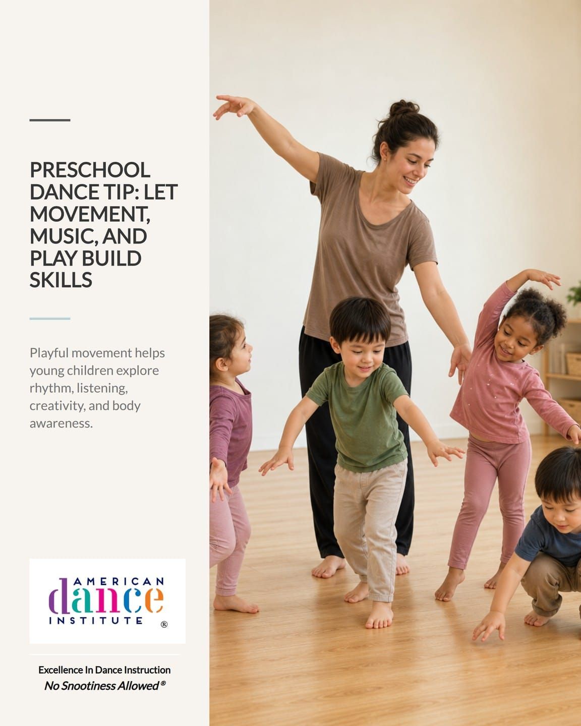 Preschool Dance Tip: Build Skills Through Movement, Music, and Play