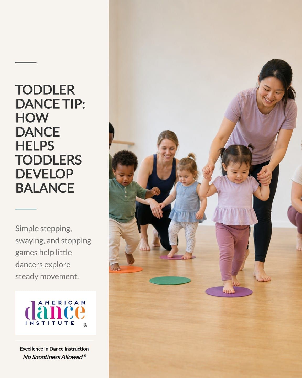 Toddler Dance Tip: How Dance Helps Toddlers Develop Balance