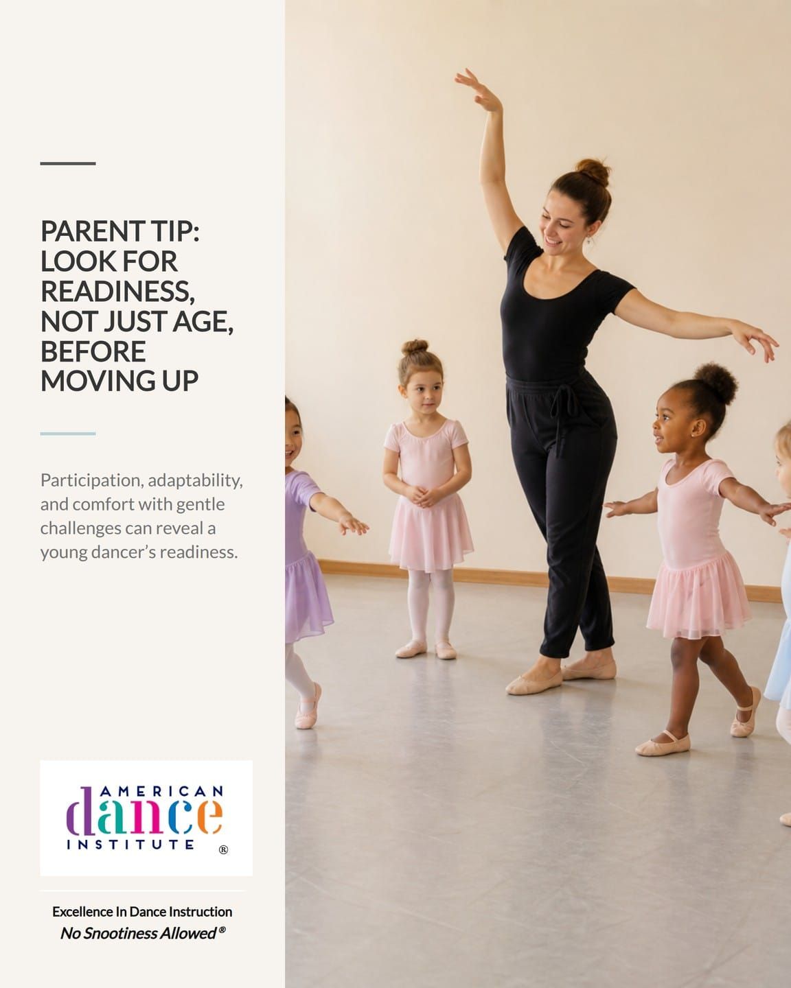 Parent Tip: Prioritize Readiness Over Age When Moving Up