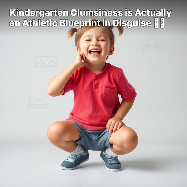 Kindergarten Clumsiness is Actually an Athletic Blueprint in Disguise 🩰✨