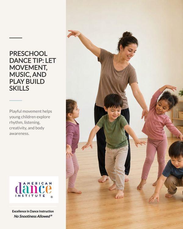 Preschool Dance Tip: Build Skills Through Movement, Music, and Play