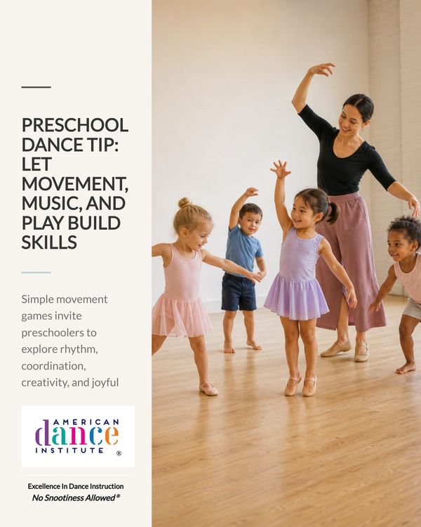 What does meaningful dance learning look like for a preschooler? It can be as simple as moving like an animal, freezing
