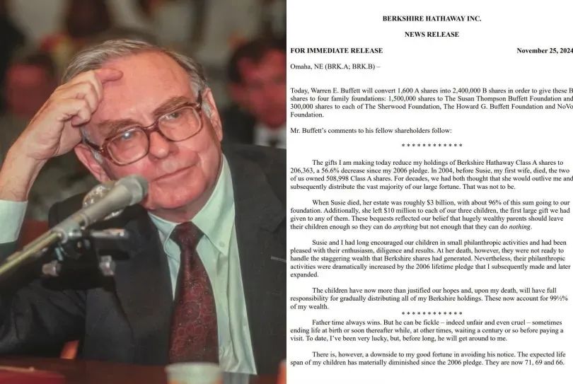巴菲特的財富傳承：家族價值與慈善理念的交織