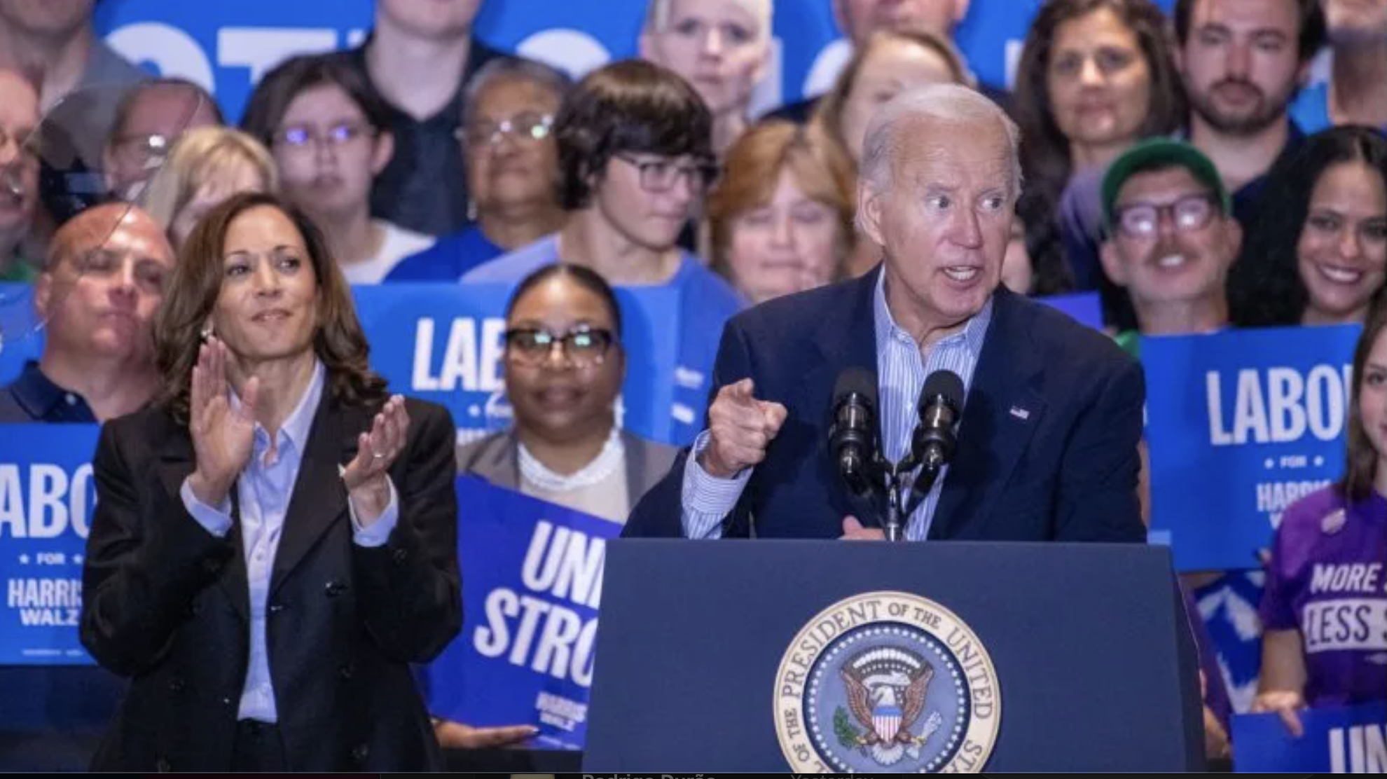 Harris & Biden Bring Joy to Western PA, but Doubts Linger