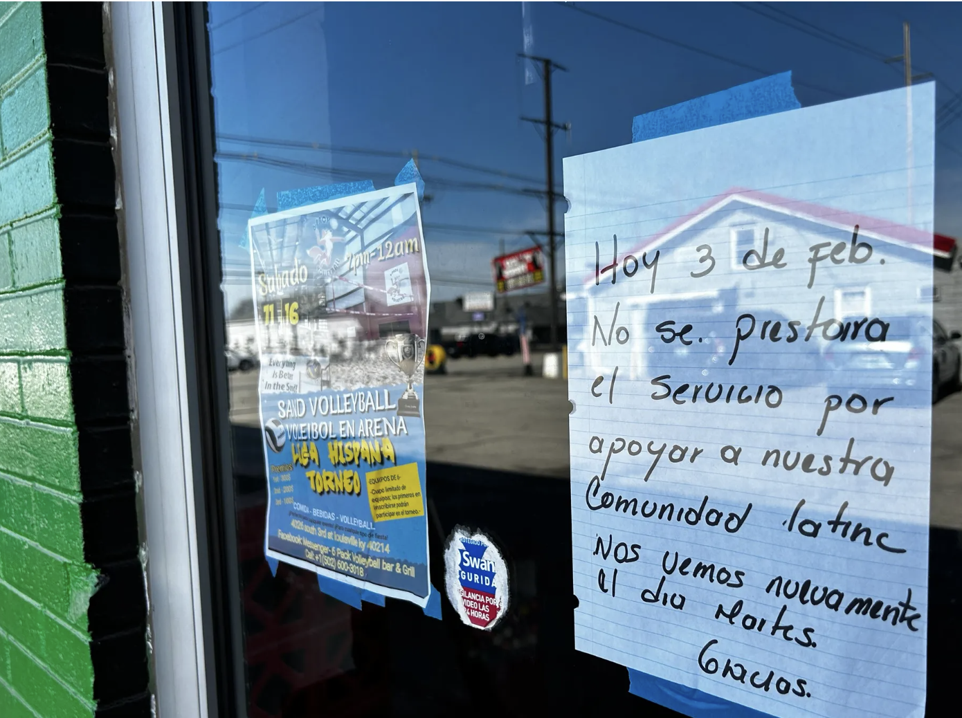 Louisville Joins "Days without Immigrants" Strike