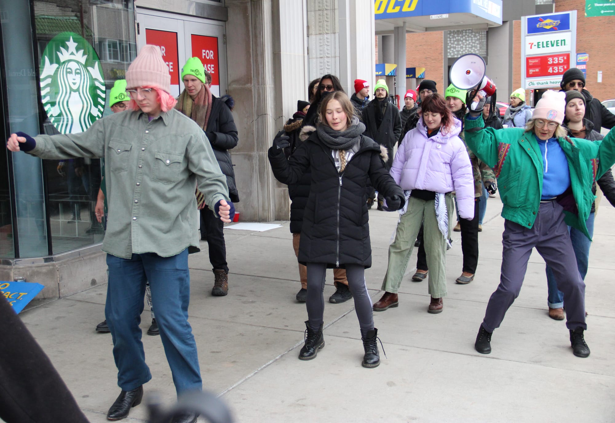 Starbucks Union Keeps it Dancing on the Picket Line