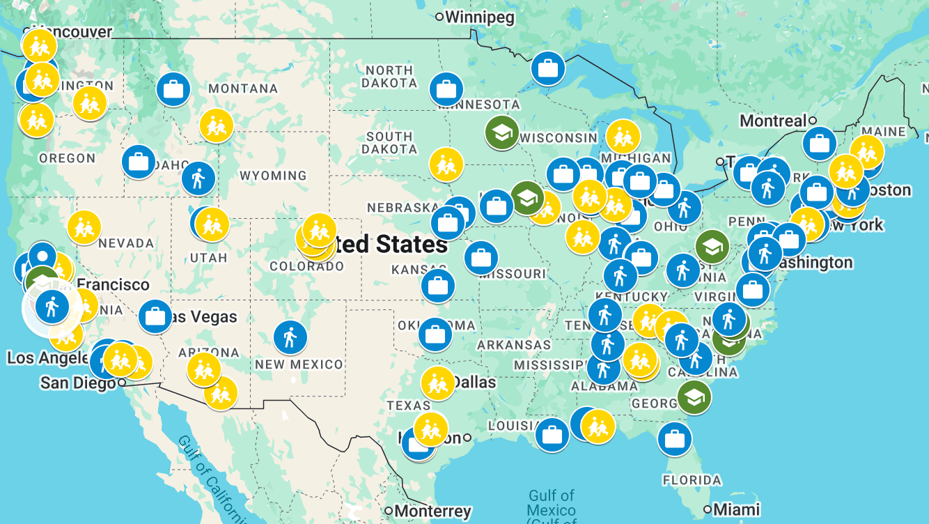 UPDATE: Thousands of Busineses & Schools Shutdown in 120 Cities (MAP)