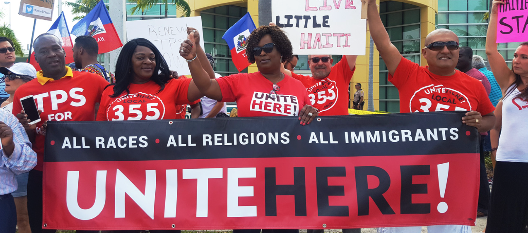 UNITE HERE Refusing to Work for ICE -- Navy Shipyard Workers Strike -- NC Farmworkers Win