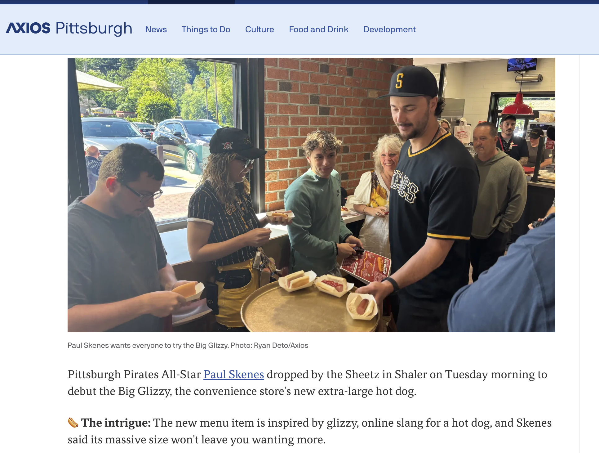 Payday Doesn’t Cover Paul Skenes Selling Hot Dogs at Sheetz