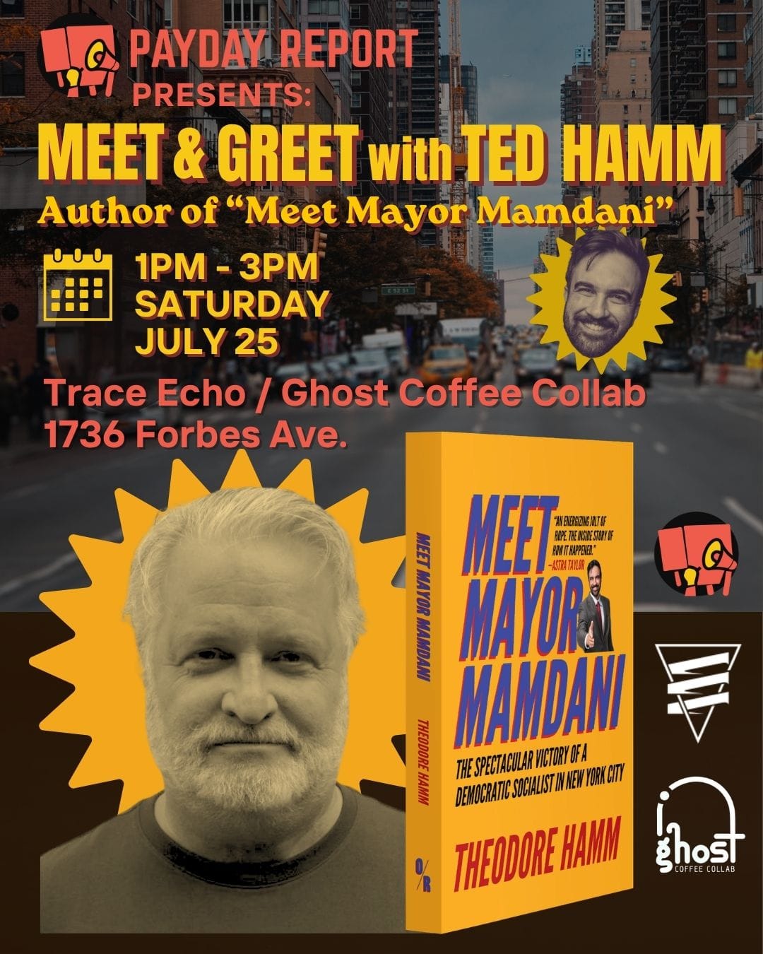 Meet & Greet "Meet Mayor Mamdani" Author Ted Hamm