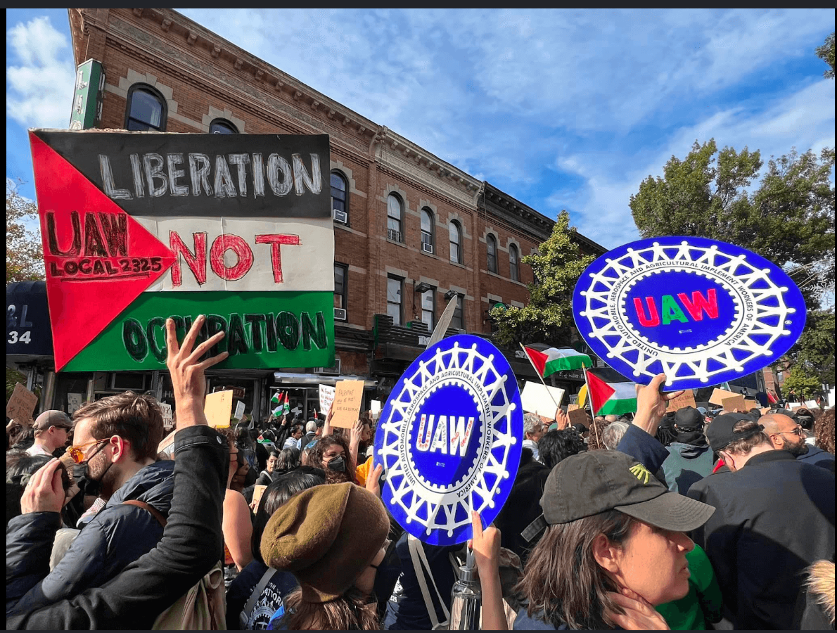 Dirty Tricks, Misdirection, & Fain's Own Attack on BDS Activists in UAW