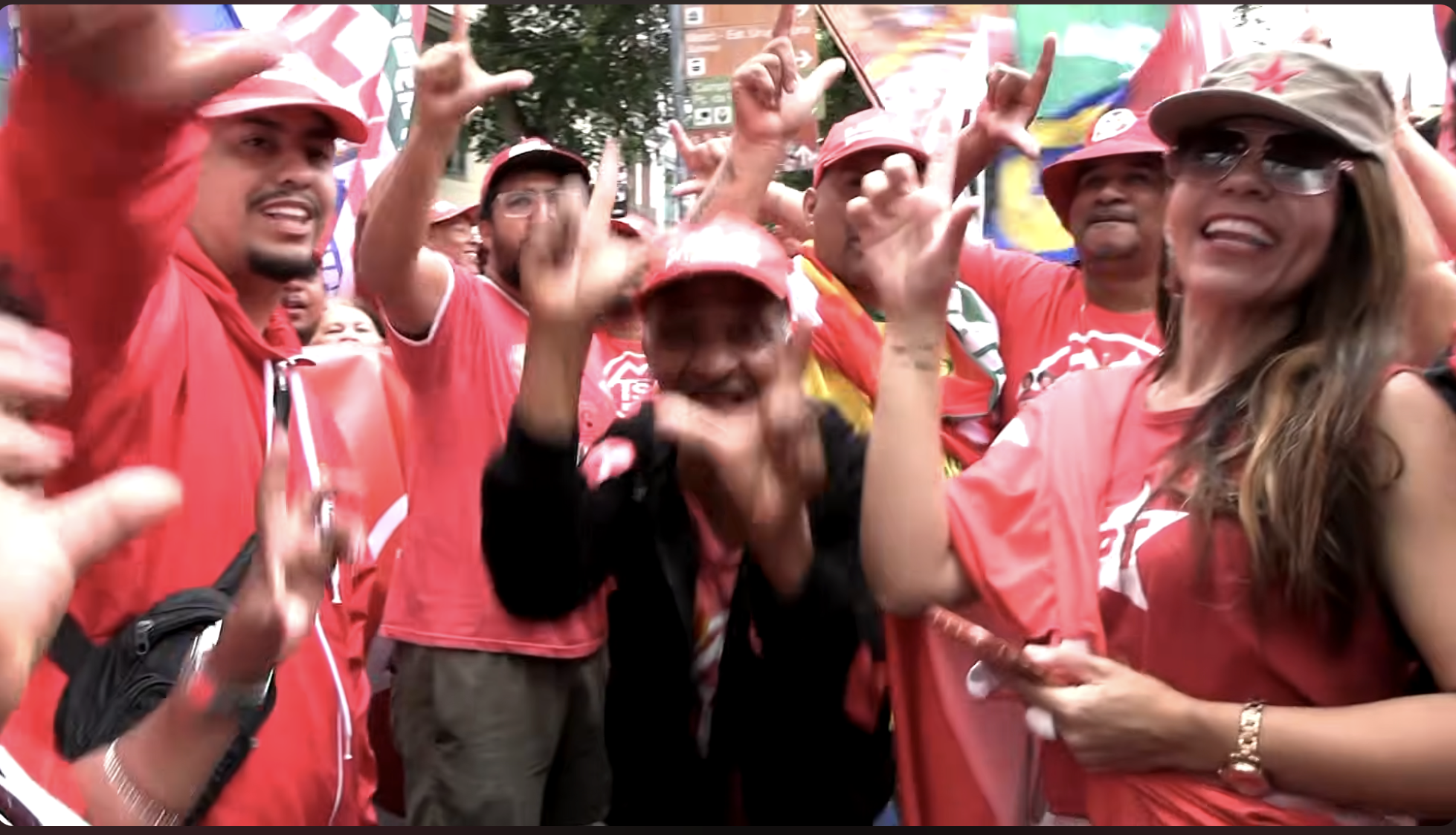 Watch: Lula's Rallies Have a Carnaval Atmosphere as Brazilians Sing, Dance, & Reject Trump