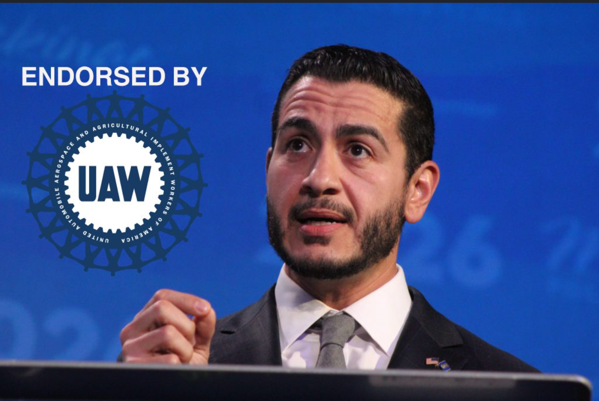 UAW Backs El-Sayed as Steelworkers Back Stevens -- 950 Central PA Workers Strike -- Lula Bans Trump Operatives from Brasil