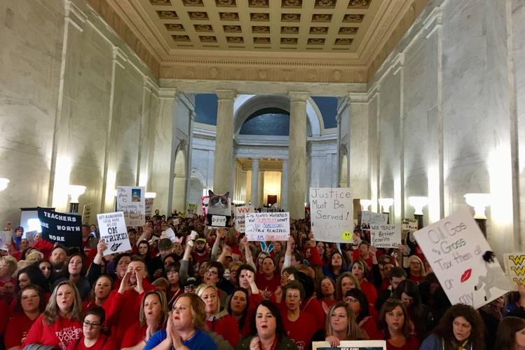 5,000 Teachers Storm WV Capitol - Labor Upset with Lamb in #PA18 - Virginia State House Passes Medicaid Expansion