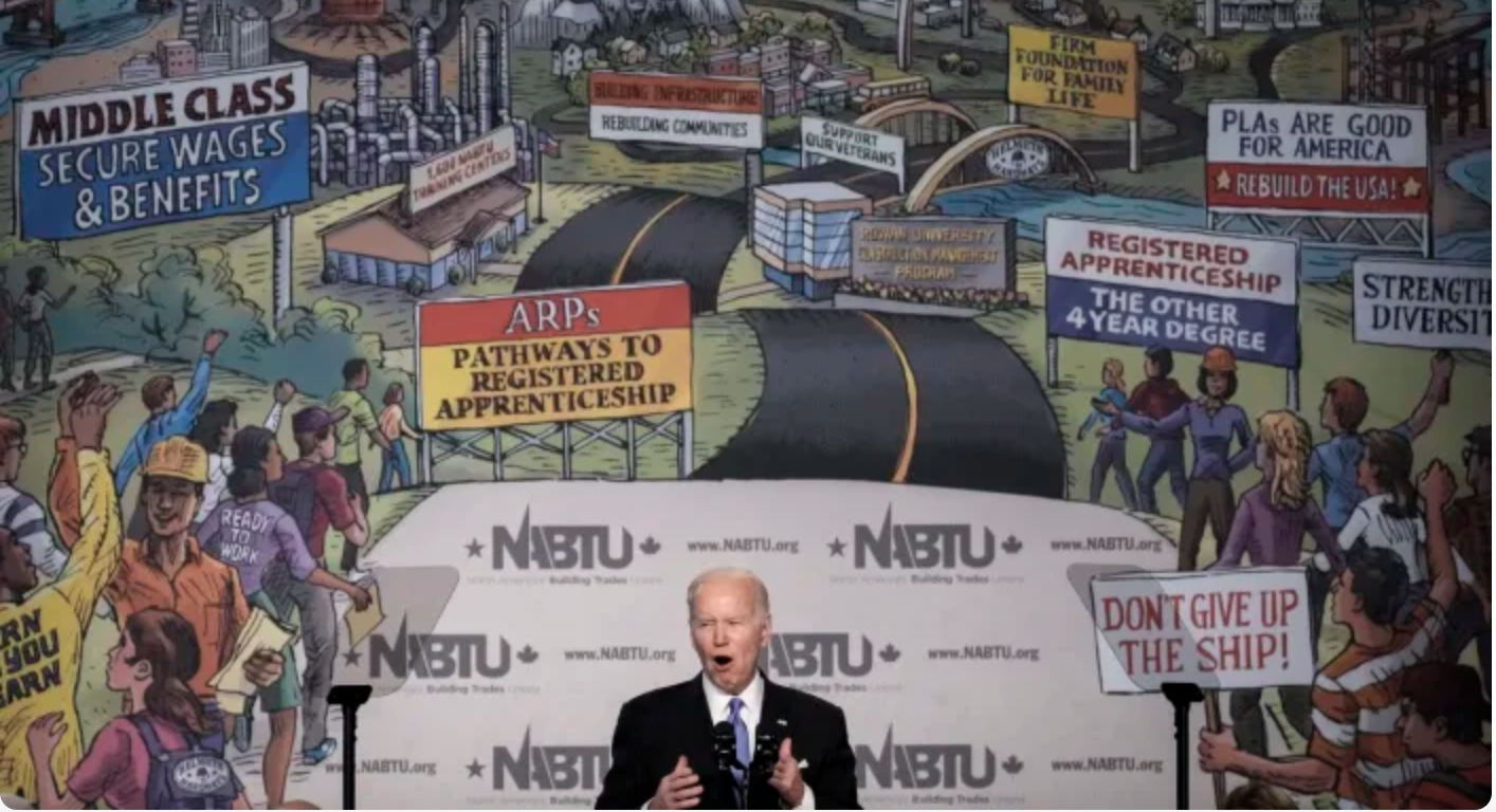 Biden Encourages Unionization at Amazon - UE Wins MIT Union Drive - 265 Wisc. Autoworkers Strike Over 2-Tier Wage System