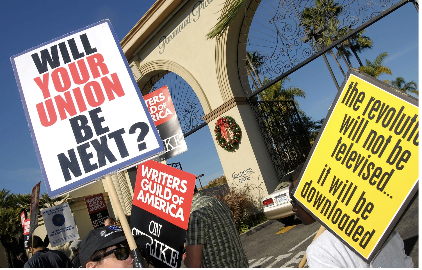 Find a Writers' Guild Picket Line Near You