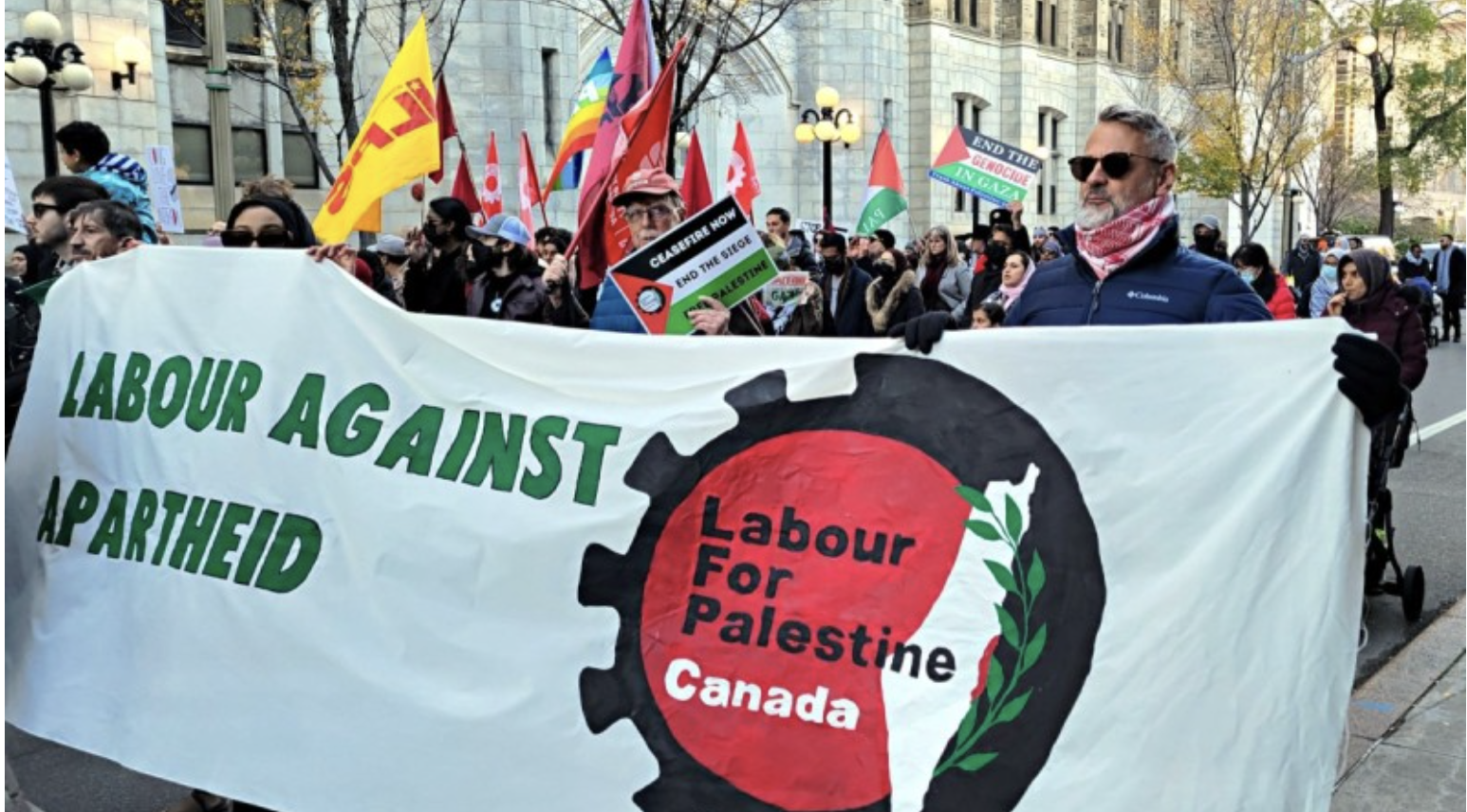 Postal Workers Union Calls for Ceasfire - NewsGuild Stays Silent as Writers Guild Fights Back - Canada's Largest Unions Back Ceasefire