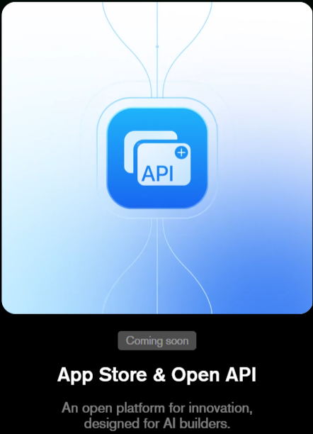 A promotional graphic featuring API, a plus symbol, and a"Coming Soon badge.