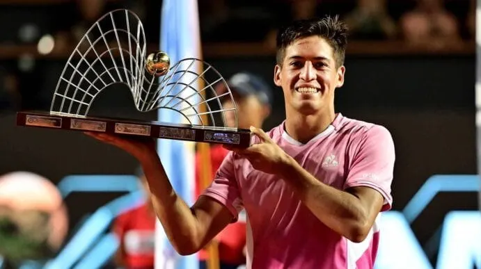 Campeón en Río: Báez logra una marca esquiva incluso para Nadal y Alcaraz