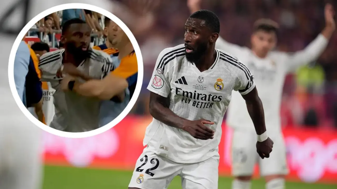 Rüdiger se disculpa: "No hay excusa para mi comportamiento de anoche"