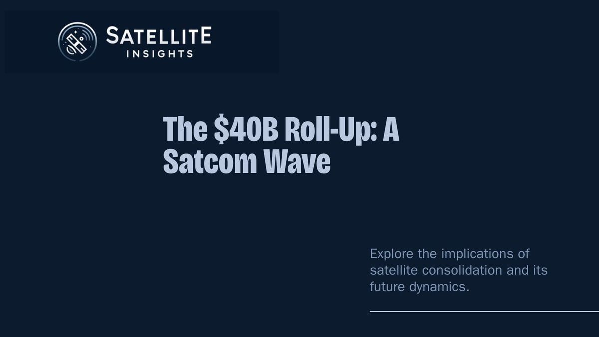 The Week Consolidation Stopped Being a Forecast - Deep Dive Weekly