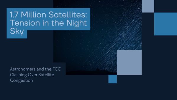 1.7 Million Satellites: Astronomers vs the FCC — Analysis