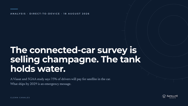 What a Satellite-Connected Car Will Actually Do in 2029